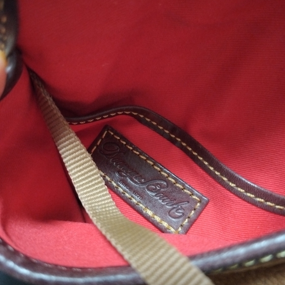 Vintage Dooney and Bourke crossbody bag suade - Picture 10 of 12